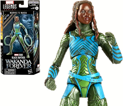 Marvel legends nakia - legends,, black