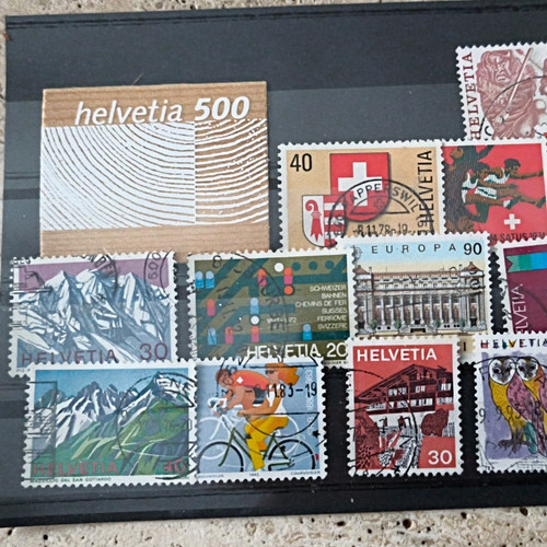 Schweiz helvetia briefmarken - helvetia,