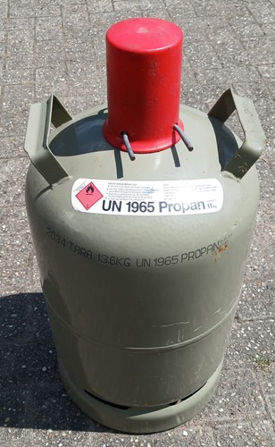 Propangasflasche grau - propangasflasche,