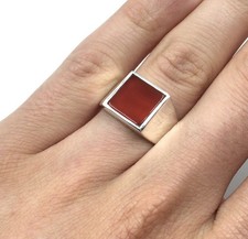 925 Silber Ring klassischer