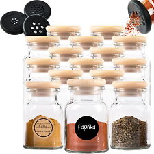 Gewürzgläser Set mit 15x