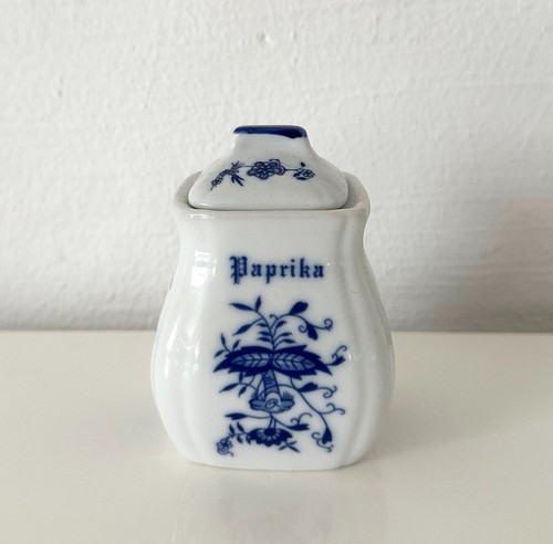 Vintage vorratsdose paprika - vorratsdose,
