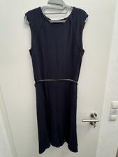 s.Oliver Selection Damenkleid Gr. 42 dunkelblau ärmellos Abendkleid