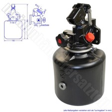 CHAPEL Handpumpe Hydraulikpumpe PE 2 / 4L z.B. für Kipperanhänger etc.