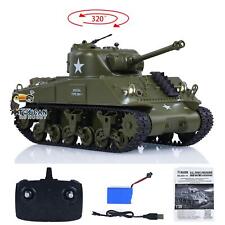 1/30 Henglong RC Schlacht Tank Sherman M4A3 3841-01 2.4Ghz Fernsteuerung Panzer