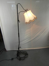 Stehlampe Schmiedeeisen Antik