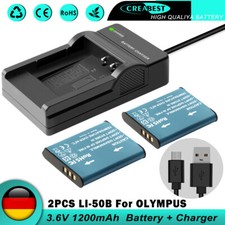 2x Li-50B Akku & Ladegerät