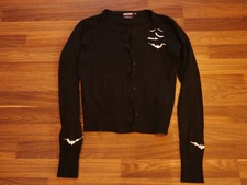 Strickjacke, Banned, Fledermäuse, M, Gothic, Rockbilly, EMP
