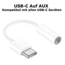 USB Typ C auf AUX Adapter