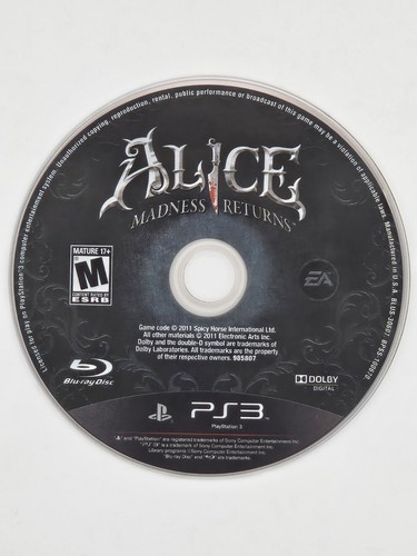 Alice madness returns - alice:,