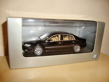 VW  WERBEMODELL Minichamps VW Phaeton 1:43 Schwarz Unbespielt OVP