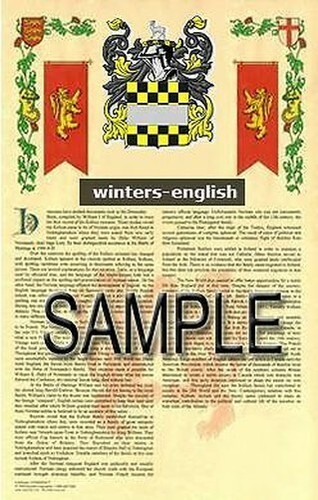 Winters wappen name geschichte - winters,