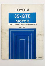 Toyota Celica 4WD | 3S-GTE Motor | ST165  | 1987 | Werkstatthandbuch Buch