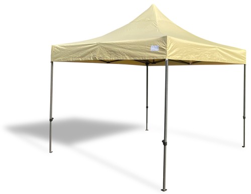 Faltpavillon modena 3x3m beige - faltpavillon,