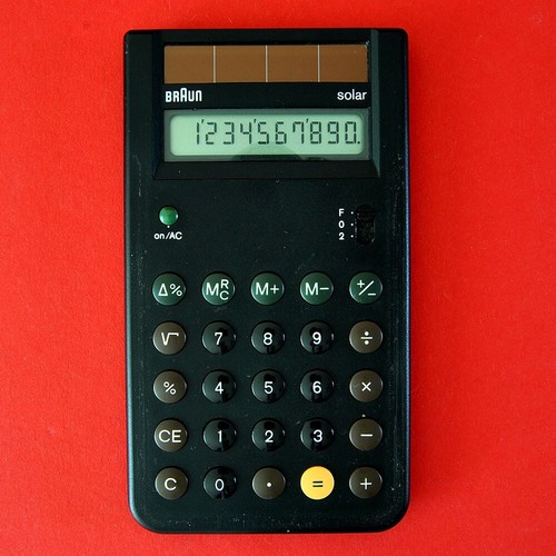 Braun taschenrechner ets - braun, 77