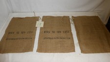 1x 5 Sandsäcke Sandsack Jute Hochwasserschutz Wasserschutz 45 x 35 ex BW  (J1)