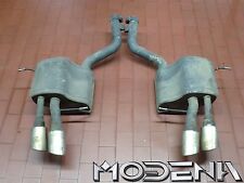 Auspuff Endtopf Endschalldämpfer Satz Exhaust Silencer Muffler Maserati QP