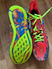 ASICS Noosa Tri 14 Herren Laufschuhe – Größe 44 – Cherry Tomato/Safety Yellow