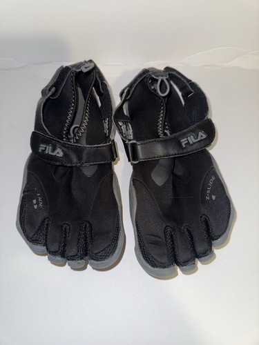 Fila skele toes slide black - slide,
