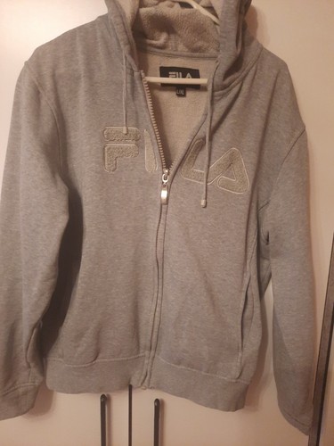 Graue fila sweatjacke xl - sweatjacke, l,/xl