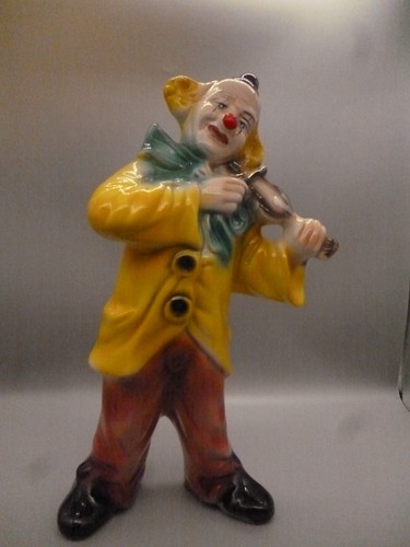 Clown porcellan bunt - clown-,