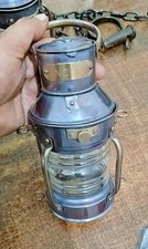 Antike Messing Ankerlampe