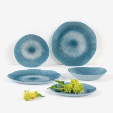 LUMINARC 18-teilig Tafelservice Porzellan Tellerset 6 Personen Starmarble Cadet 