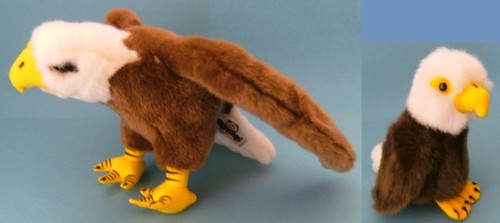 Plüschtier adler - 1,