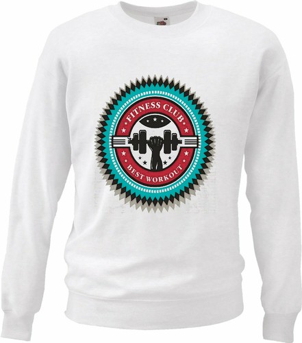 Sweatshirt fitness club - sweatshirt,