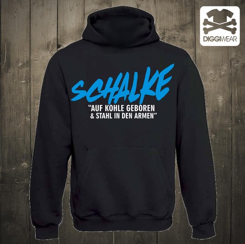 Schalke auf kohle geboren - kohle, &