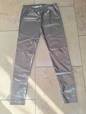 Leggings Metallic Silber
