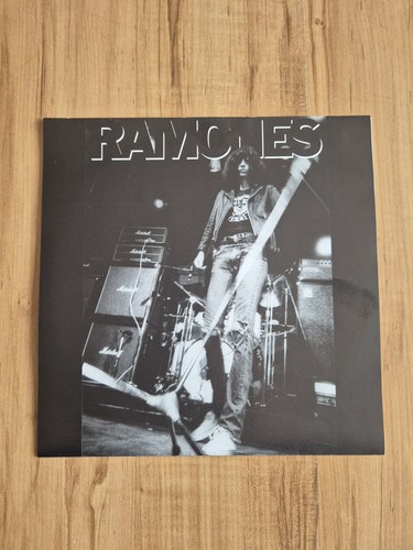 Ramones clear vinyl single - ramones,