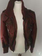 Jacke Kunstleder Damen 40