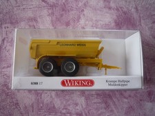 Wiking 038817 Krame Mulden Kipper Leonhard Weiss  Maßstab 1:87  in OVP