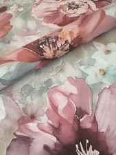 PVC Tischdecke MALVE rosa Wachstuch • Eckig • Länge & Breite wählbar• abwaschbar