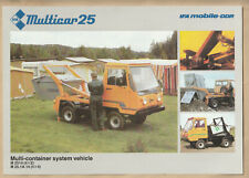 DDR Prospekt IFA Multicar 25
