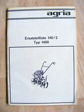 Agria 1400 mit Motor Sachs