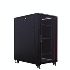 Netzwerkschrank 19" Serverschrank 27 HE BxT 800x1000 mm Sichttür Unmontiert Rack