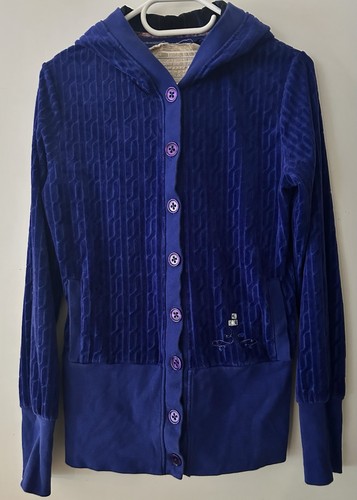 Sweatjacke blau samt - 🔥sweatjacke,