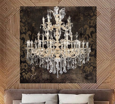 XL LEINWAND-BILD 100x100x5