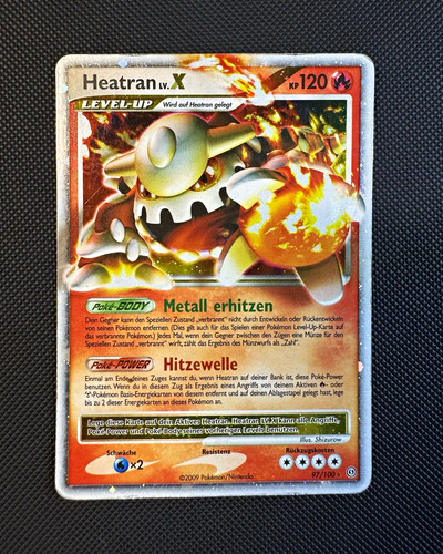 Pokémon tcg heatran x - pokémon, lv.x