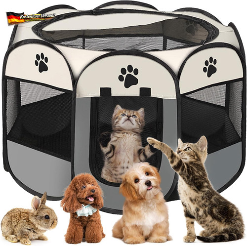 Faltbare welpenbox hundekäfig - welpenbox,