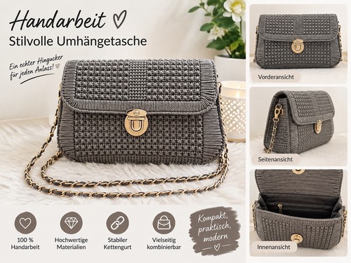 Handgefertigte damenhandtasche - handgefertigte,
