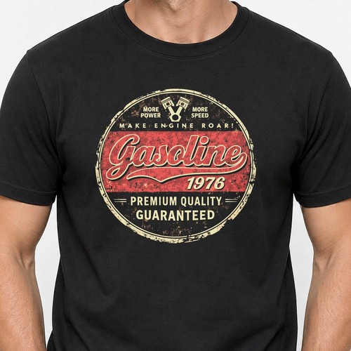 Gasoline motorrad shirt - gasoline,