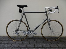 Vintage Rennrad Hans Lutz RH 65, Steelbike, Gruppe Shimano Ultegra 600 tricolor
