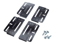 2 x Kennzeichenhalter SIMPLE FIX Rahmenlose Nummernschildhalter KFZ Kennzeichen