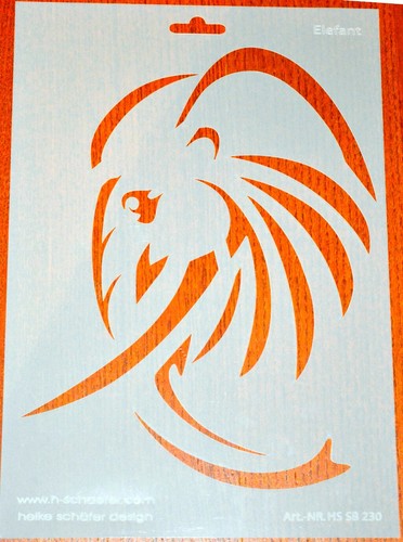 Heike schäfer schablone a4 - schablone,