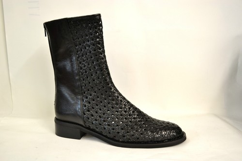 Damen stiefeletten geflochten - stiefeletten,