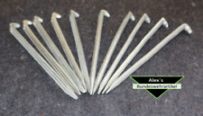 Original. BW Alu Zeltheringe Erdnägel Bodenanker Zeltnägel Camping 20x gebr