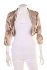 JUJU & CHRISTINE Strickjacke Bolero XXS beige